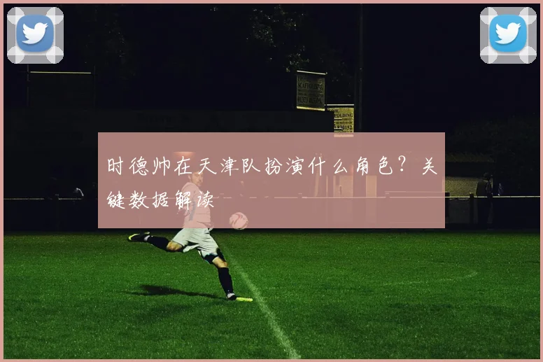 时德帅在天津队扮演什么角色？关键数据解读
